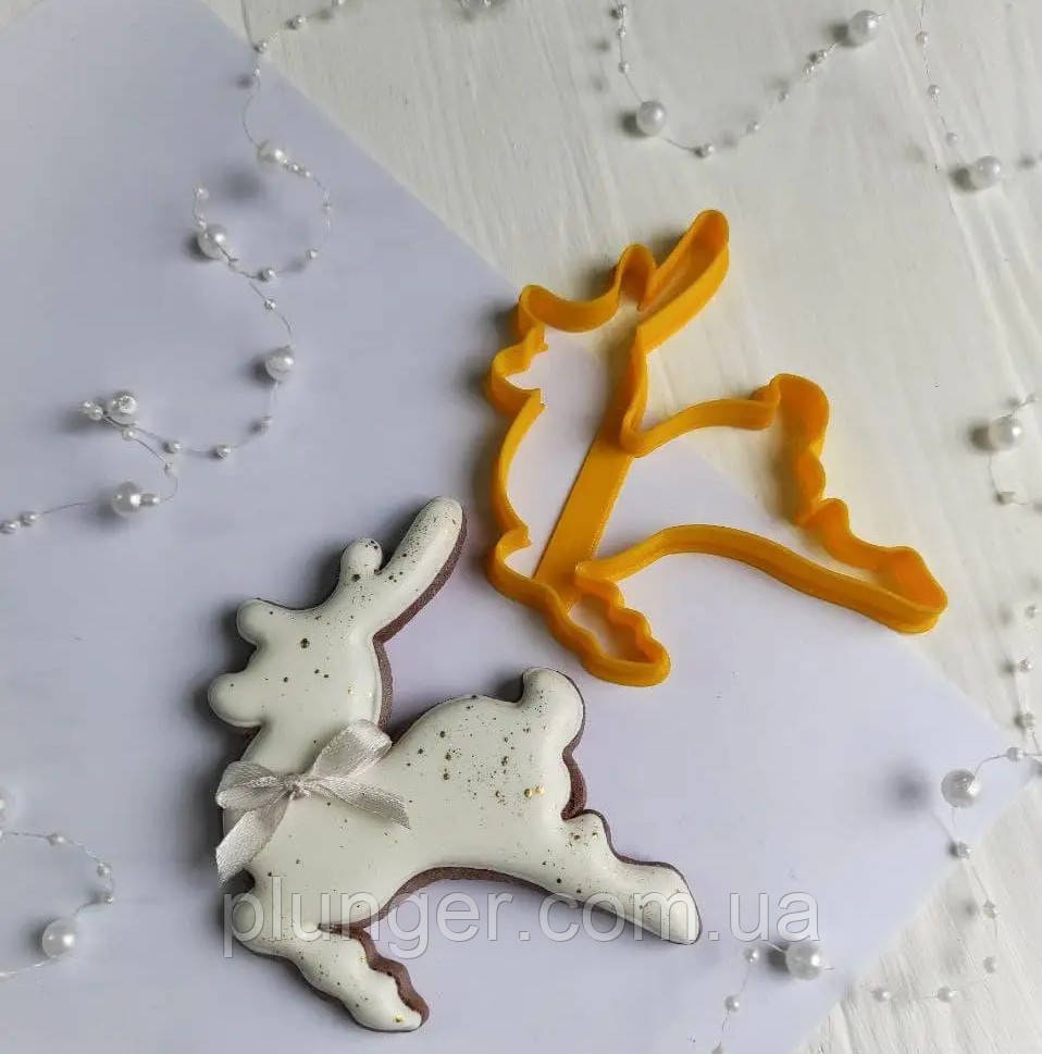 Вирубка для печива "Олень" 10 см., фото 1