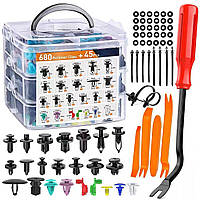 Набір кліпс для автомобілів Honda з інструментами (23 типи, 680шт + 45 дод. елементів)