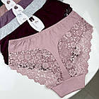 Бавовняні жіночі трусики  Leiccina #2704-1 Мікс, фото 4
