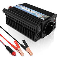 Автомобільний інвертор напруги 12 В 220 В, потужність 500 Вт
