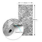 Самоклеючі шпалери чорний мармур 2800х450х1,5мм SW-00000730, фото 3