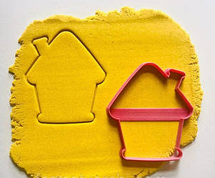 Вирубка для пряника Будиночок 12*10,5 см