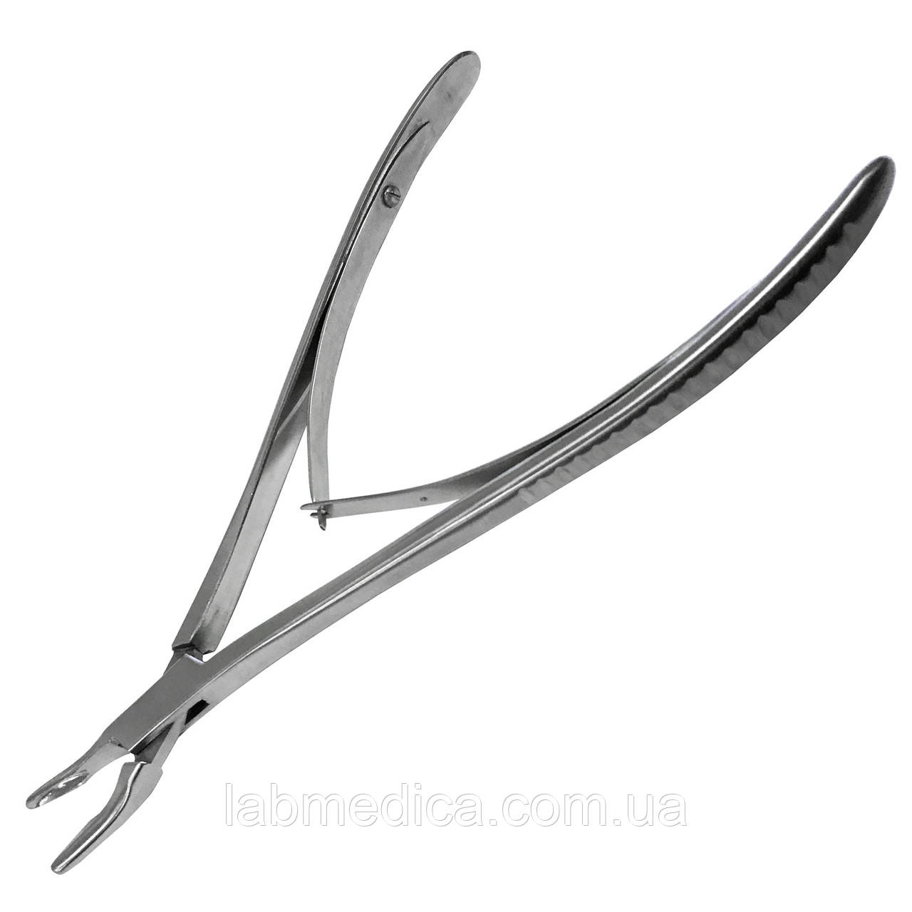 Щипці кусачки кісткові вигнуті за Lempert. Розмір 19 см х 2,5 мм SURGIWELOMED, фото 1