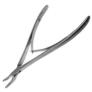 Щипці кусачки кісткові вигнуті за Lempert. Розмір 19 см х 2,5 мм SURGIWELOMED