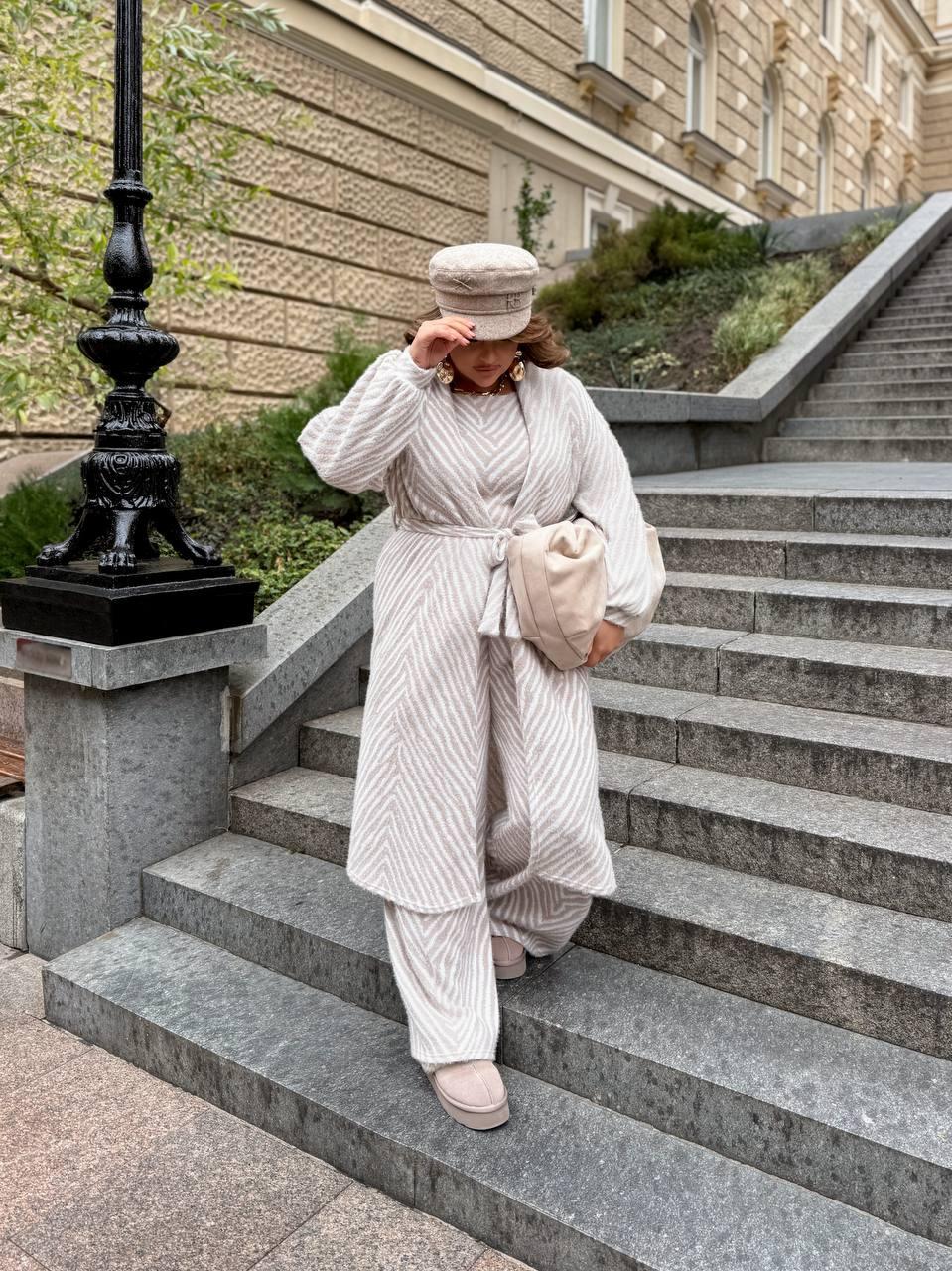 Кардиган Норма + Батал "В'язаний", фото 1