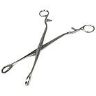 Щипці завершені для захоплення поліпів каналу шийки матки з кремальєрою за Noto. Довжина 27 см, ширина 17 мм, фото 2