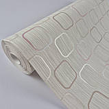 Шпалери вінілові на флізеліні 0.53 × 10.05 м Marburg 56632, бежеві — для спальні, вітальні, коридору, фото 3