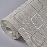 Шпалери вінілові на флізеліні 0.53 × 10.05 м Marburg 56632, бежеві — для спальні, вітальні, коридору, фото 5