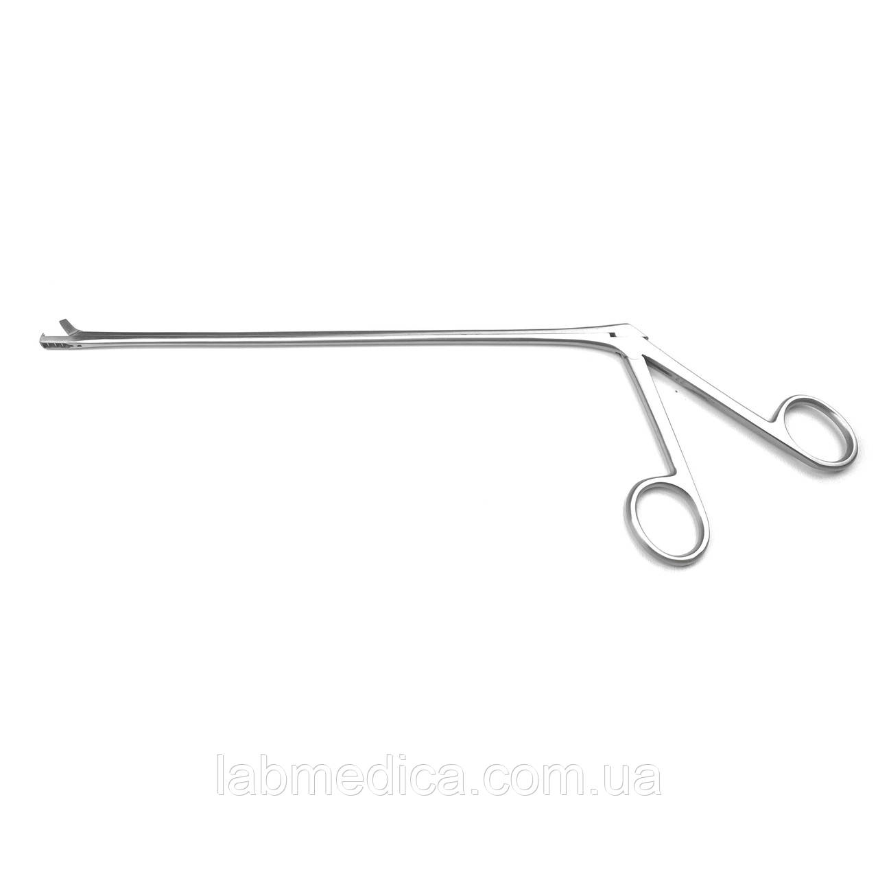 Наконечник змінний що обертається Kevorkian з валом що обертається для щипців біопсійних вигнутий вниз. Довжина ствола 24,5 см, фото 1