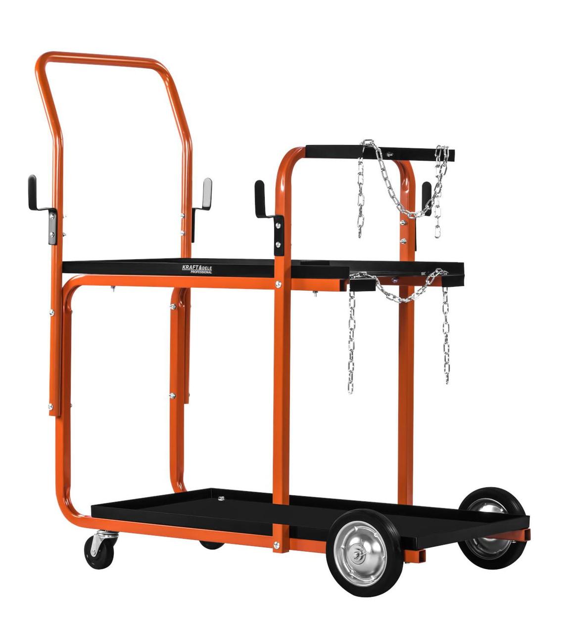 Візок для зварювальних апаратів 110 см Kraft&Dele візок зварювальний KD372, фото 1