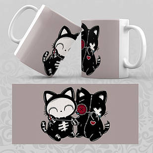 Чашка Хелловін / Halloween 014