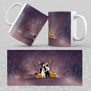 Чашка Хелловін / Halloween 019