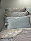 Постільна білизна велюрова з бавовною зимова тепла м'яка двоспальна євро 200*220 см Туреччина Apricitas, фото 2