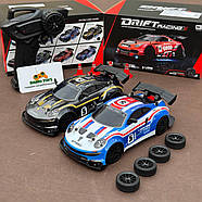 Дрифт машинка на радіокеруванні Porsche Nitro чорна | Машинка порш для дрифту на пульті управління Дрифт машина на радіокеруванні, фото 8