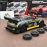 Дрифт машинка на радіокеруванні Porsche Nitro чорна | Машинка порш для дрифту на пульті управління Дрифт машина на радіокеруванні, фото 3