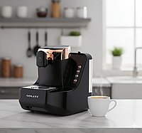 Кавомашина крапельна компактна кавоварка для дому Sokany 700 Вт Електрокавоварка для кави в зернах для домашнього користування