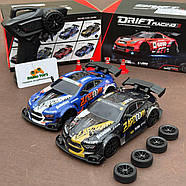 Дрифт машинка на радіокеруванні Skoda Nitro синя | Машинка Шкода для дрифту на пульті управління Дрифт машина на радіокеруванні, фото 9