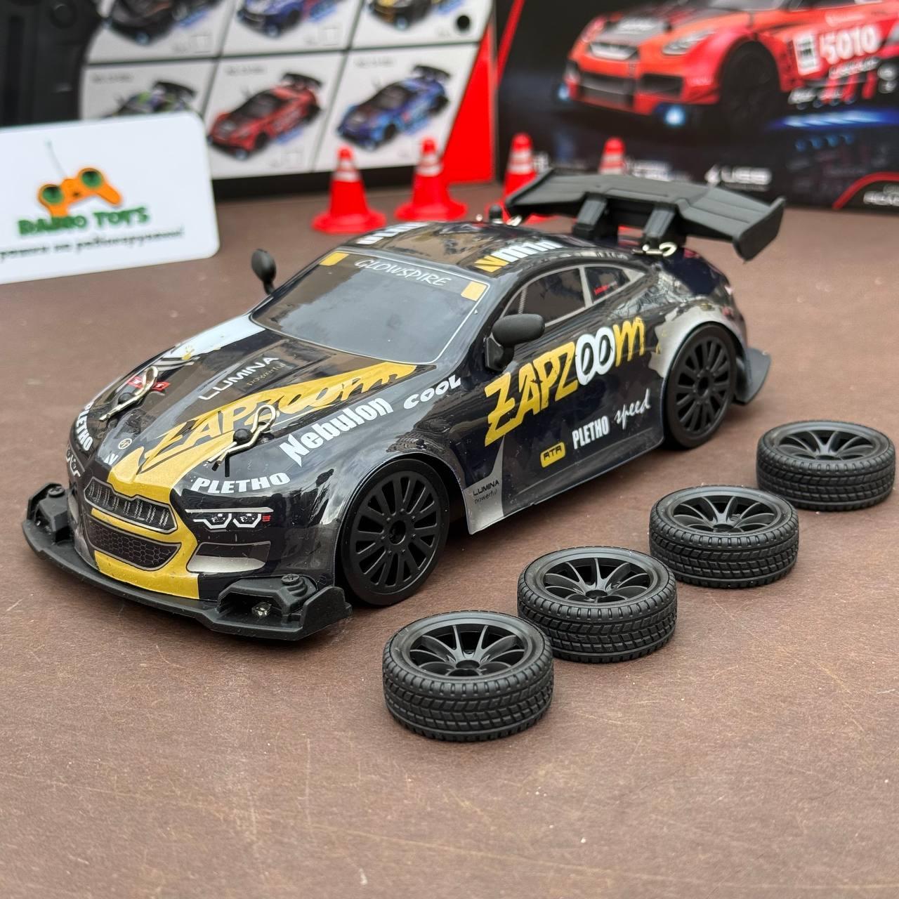 Дрифт машинка на радіокеруванні Skoda Nitro чорна | Машинка Шкода для дрифту на пульті управління Дрифт машина на радіокеруванні, фото 1