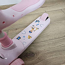 Самокат дитячий балансир 2в1 Avko 015 Pink, фото 4