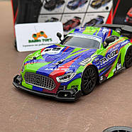 Дрифт машинка на радіокеруванні Mercedes Nitro синя | Машинка Мерседес для дрифту на пульті управління | Дрифт машина, фото 7