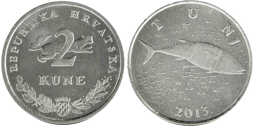 2 куни 2013 Хорватія (В)