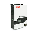 Гібридний інвертор MUST PV18-3224VPM II, 3200 Вт, 24 В, MPPT 60 А, заряд 60 А, діапазон PV 30-160 В DC, фото 2