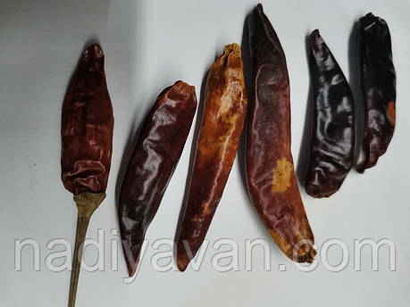 Перець червоний сушений, не гострий, стрючок 1кг, фото 1