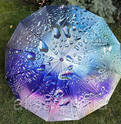 Жіночапарасолькаавтомат12спицьТРИСЛОНА