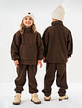 Дитячий теплий спортивний флісовий костюм, фото 3