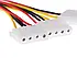 Перехідник (сплітер) 4pin (molex) to 3 x 4pin (molex), фото 2