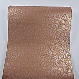 Шпалери вінілові на флізеліні 0.53 × 10.05 м Marburg 56139, цегляні — для спальні, вітальні, коридору, фото 4