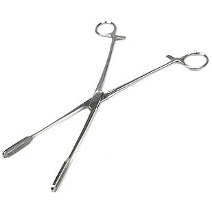 Щипці полипні вікончасті по Foerster. Довжина 24,5 см, робоча частина 25 х 8 мм SURGIWELOMED