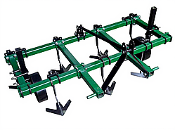 Культиватор стрільчатий 1,6 м для мінітрактора КПС (7 лап, пряма стійка) без катка