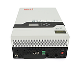 Гібридний інвертор MUST PV18-5248PRO, 5200 Вт, 48 В, MPPT 80 А (450 В DC), заряд 1-60 А, РК-дисплей, інтерфейси RS232/USB, фото 2