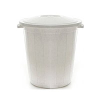 Бак для сміття  30л білий "Горизонт"