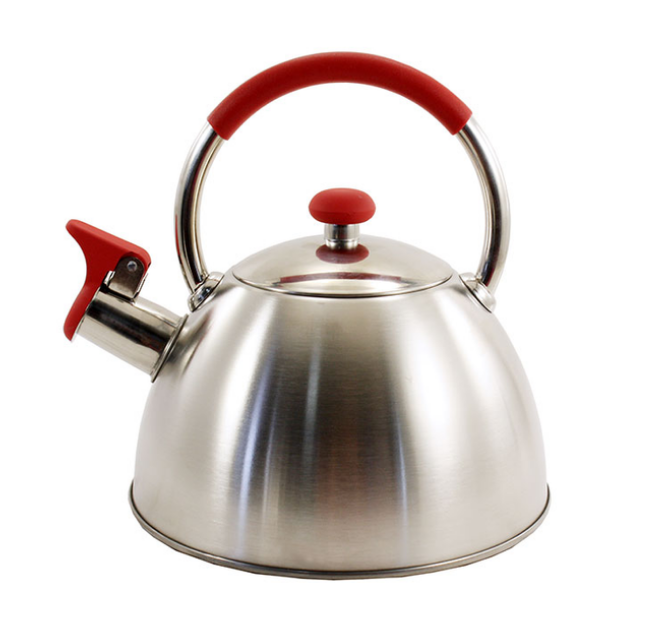 Чайник нержавіючий Zauberg зі свистком 2.5 л, фото 1