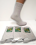 Шкарпетки Хб чоловічі класичні сірі 25 р. (12 пар!) (Демісезонні) Варос, фото 4