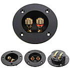 2 контактний термінал затискач для акустичних кабелів колонок