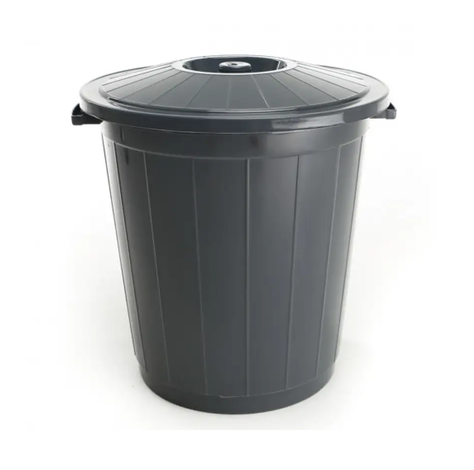 Бак для сміття  65 л "Горизонт" сірий