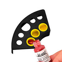 Підставка під ковпачки капси для тату 8 отворів під ковпачки S, M і L пластикова