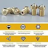 Сопло E3D 1.0мм для 3D-принтера під філамент 1.75 мм, фото 5