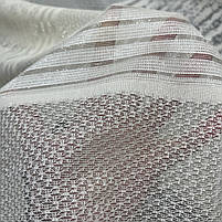 Жакардова тюль на метраж беж, висота 2,8 м ( 050-3), фото 2