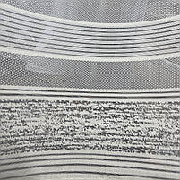 Жакардова тюль на метраж беж, висота 2,8 м ( 050-3), фото 6