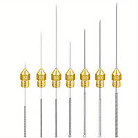 Набір гнучких голок-спиць для чищення сопла 3D-ручок та екструдера 0.15–1.0 мм, для 3D друку