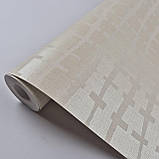 Шпалери флізелінові 0.53 × 10.05 м Marburg 56108, світло-бежеві — для спальні, вітальні, коридору, фото 3