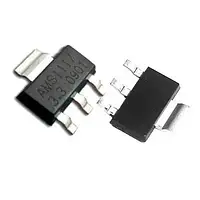 Стабілізатор напруги AMS1117 3.3 В, 1 А, лот 100 шт, SOT-223