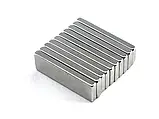 Набір із 10 потужних неодимових магнітів 30x10x2 мм, клас N35, фото 6