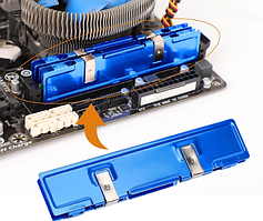 Алюмінієвий радіатор для оперативної пам’яті DDR, DDR2, DDR3, DDR4, охолодження RAM модулів