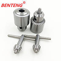 Патрон кулачковий міні 0.3-4мм під 3.17мм JT0 вал для мікродрилі PCB, гравера, бормашини, верстата