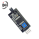 Модуль інтерфейсу IIC/I2C/SPI PCF8574T для дисплеїв 1602 2004 Arduino адаптер, фото 6